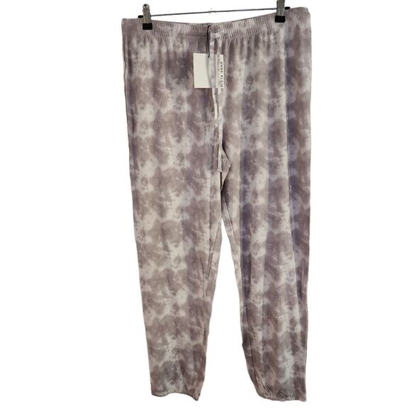 Anne Klein Tie Dye Print Jogger Loungewear Pants Size Large - Picture 1 of 7